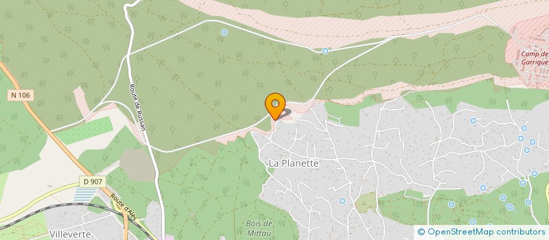 localisation de l'entreprise MADAME BRISANE BUZANCAIS  NIMES