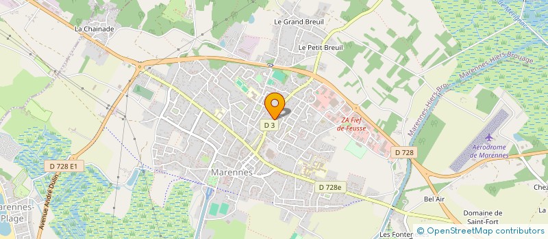 localisation de l'entreprise MADAME BRITNEY CHEMITH  MARENNES-HIERS-BROUAGE