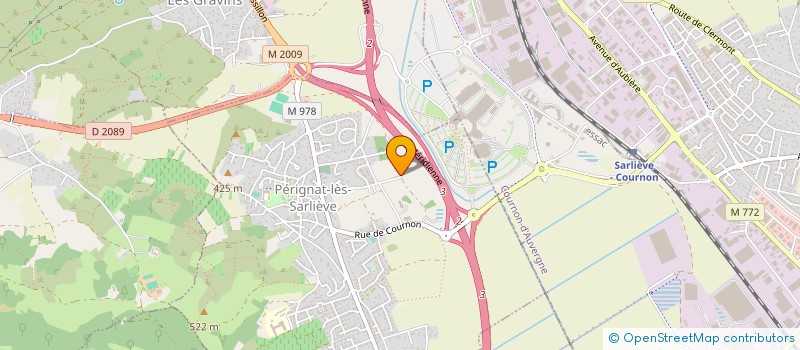 localisation de l'entreprise MADAME BRITNEY GATT  PERIGNAT-LES-SARLIEVE