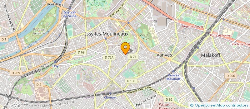 localisation de l'entreprise MADAME BRITT KARLSSON  ISSY-LES-MOULINEAUX