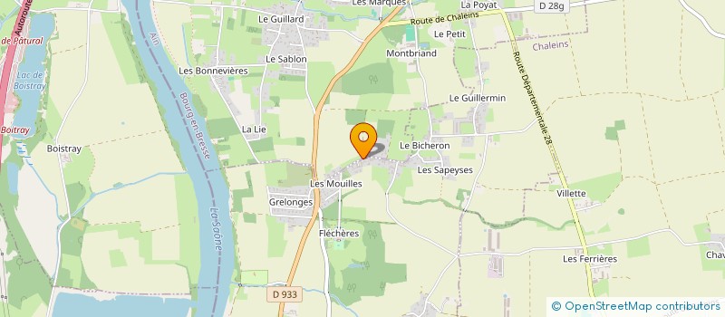 localisation de l'entreprise MADAME BRITTA ROLF  FAREINS