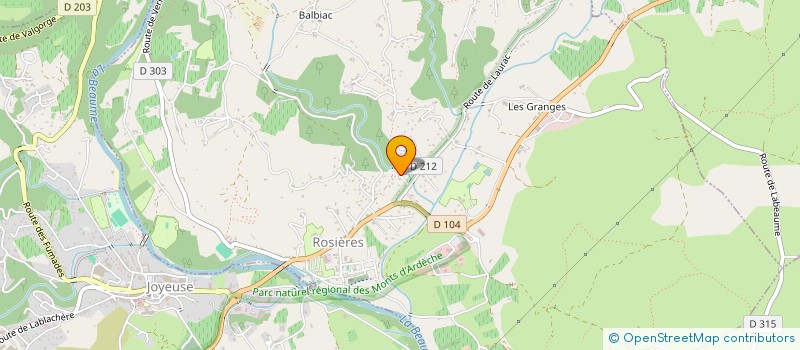 localisation de l'entreprise MADAME BRITTA TREEDE  ROSIERES