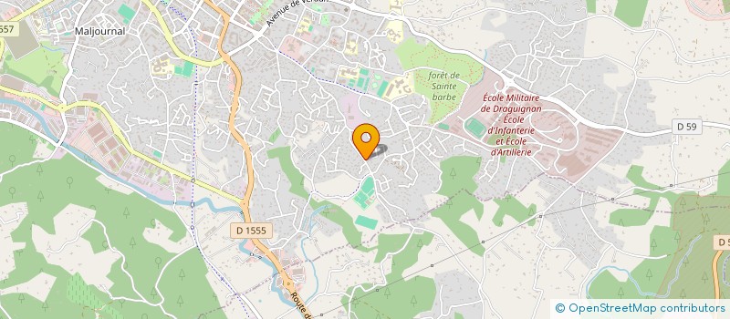 localisation de l'entreprise MADAME BRITTANIE BILLEY  DRAGUIGNAN