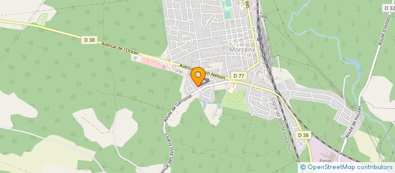 localisation de l'entreprise MADAME BRITTANY RENAUT  DAX