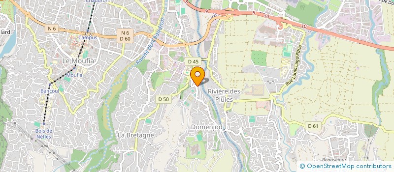 localisation de l'entreprise MADAME BRITTANY ZILA à SAINT-DENIS