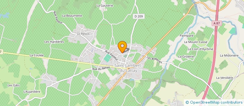 localisation de l'entreprise MADAME BRIXHILDA NOVALLI  VAL-DU-LAYON