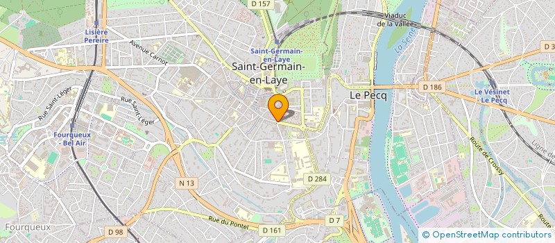 localisation de l'entreprise MADAME BRONIA TINDALL à SAINT-GERMAIN-EN-LAYE