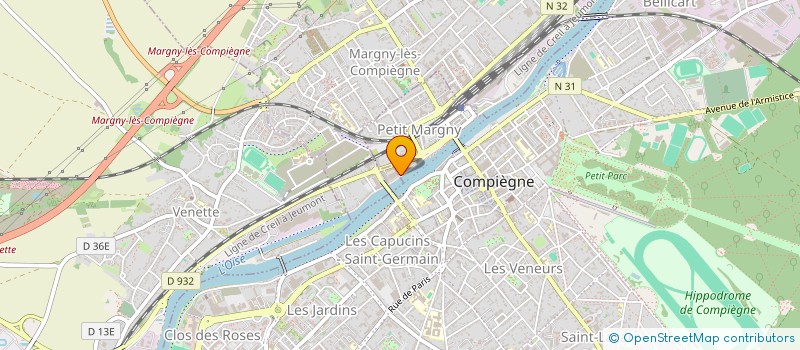 localisation de l'entreprise MADAME BRONISLAVA BENKOVICOVA à COMPIEGNE