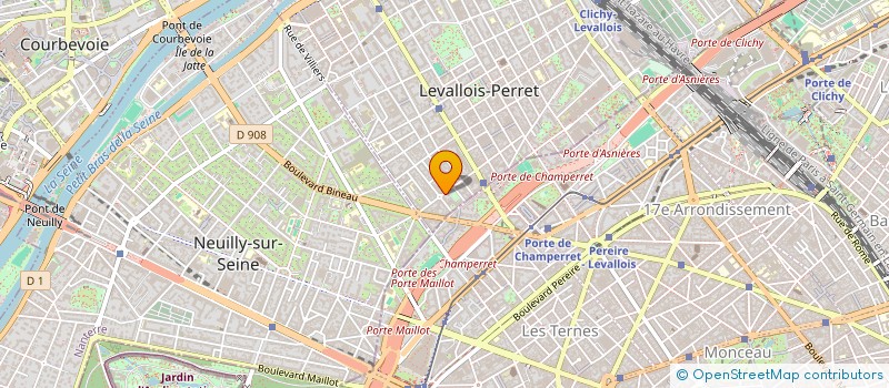 localisation de l'entreprise MADAME BROOKE BERNDTSON à LEVALLOIS-PERRET
