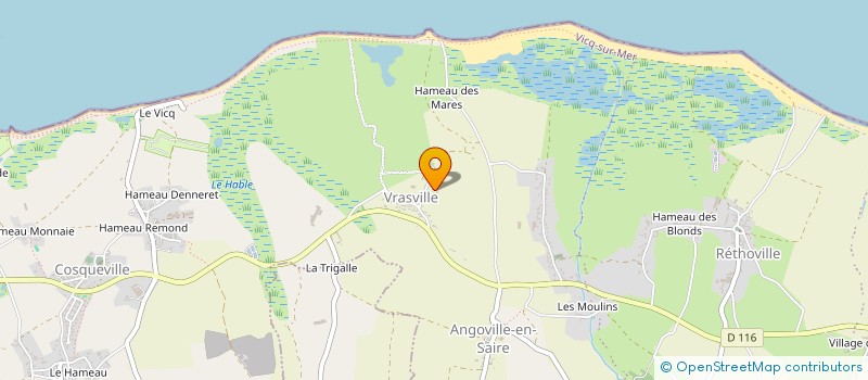 localisation de l'entreprise MADAME BROOKE MAJOR à VICQ-SUR-MER