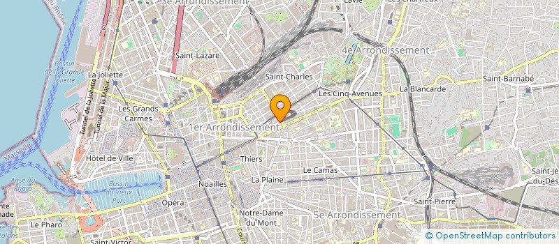localisation de l'entreprise MADAME BRUME ALLEGRINI à MARSEILLE