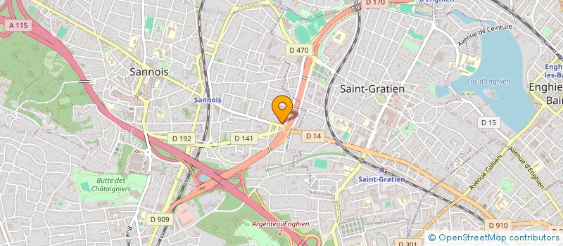 localisation de l'entreprise MADAME BRUNA GARION  SANNOIS