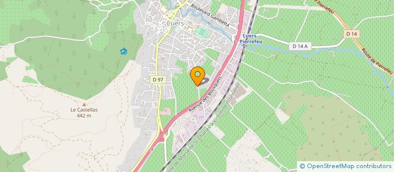 localisation de l'entreprise MADAME BRUNA GAZZERA à PIERREFEU-DU-VAR