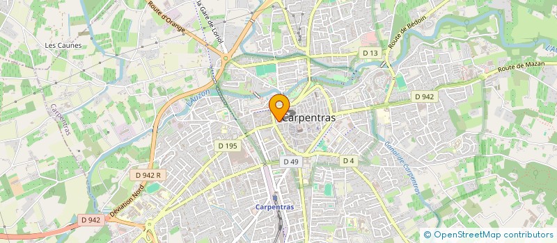 localisation de l'entreprise MADAME BRUNA MOREIRA LEAO à CARPENTRAS
