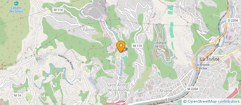 localisation de l'entreprise MADAME BRUNA MOTA DA ROCHA  SAINT-ANDRE-DE-LA-ROCHE