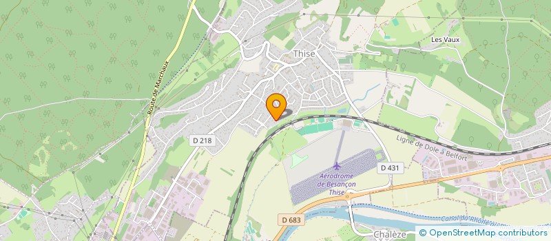 localisation de l'entreprise MADAME BRUNA PEREIRA JACINTO  THISE