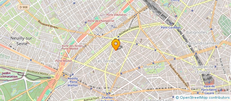 localisation de l'entreprise MADAME BRUNE CHRETIEN  PARIS