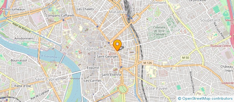 localisation de l'entreprise MADAME BRUNE DE BERAIL à TOULOUSE