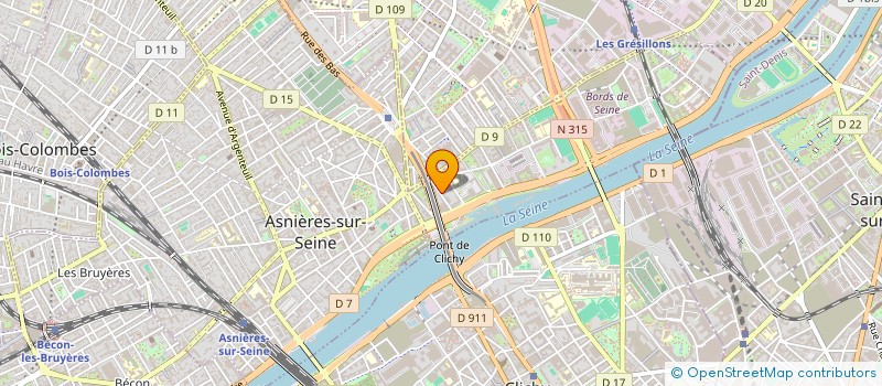 localisation de l'entreprise MADAME BRUNE DECHELETTE à ASNIERES-SUR-SEINE