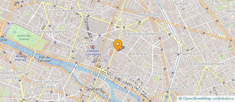 localisation de l'entreprise MADAME BRUNE GRANET  PARIS