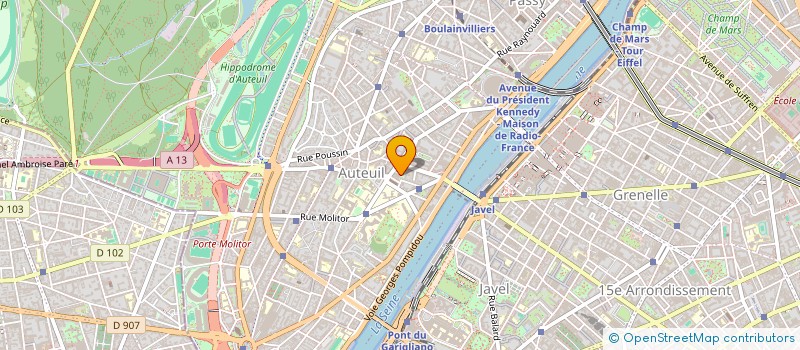 localisation de l'entreprise MADAME BRUNE RANDHAGEN à PARIS