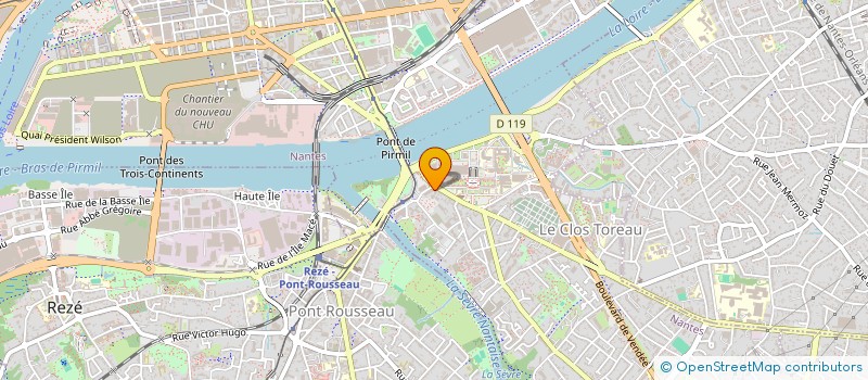 localisation de l'entreprise MADAME BRUNELLE BODIN à NANTES