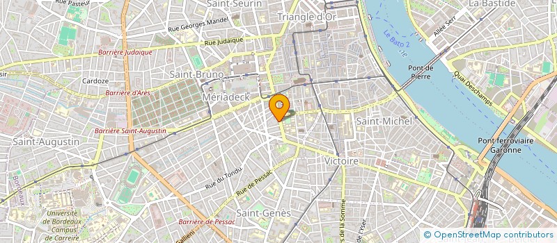 localisation de l'entreprise MADAME BRUNELLE FESSARD  BORDEAUX