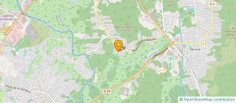 localisation de l'entreprise MADAME BRUNETTE BREZILAR  CAYENNE