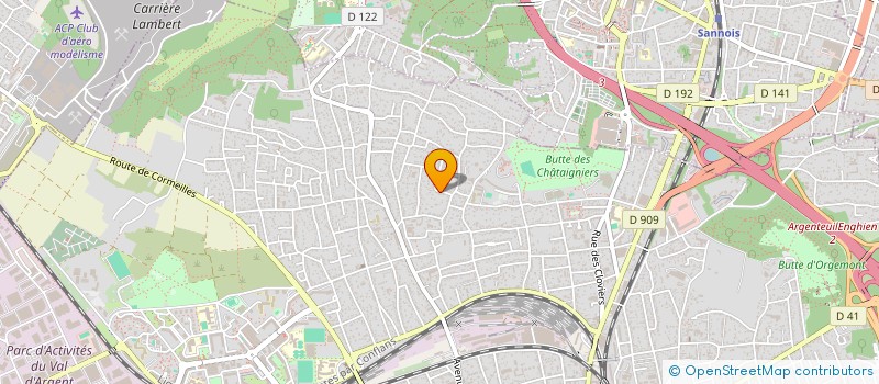 localisation de l'entreprise MADAME BRUNETTE COULANGES à ARGENTEUIL