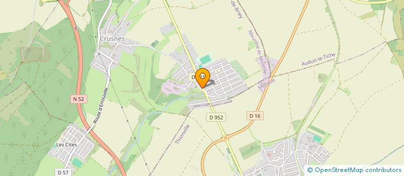 localisation de l'entreprise MADAME BRUNILDA DAUTLLARI  CRUSNES