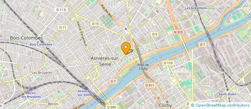 localisation de l'entreprise MADAME BRUNILDE RACT-MADOUX à ASNIERES-SUR-SEINE