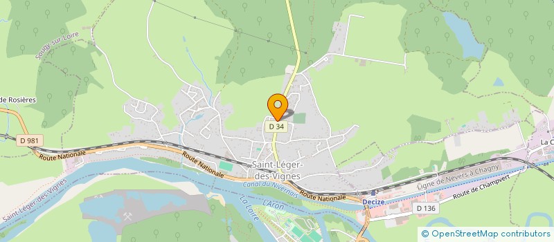 localisation de l'entreprise MADAME BRUNO BRY à SAINT-LEGER-DES-VIGNES