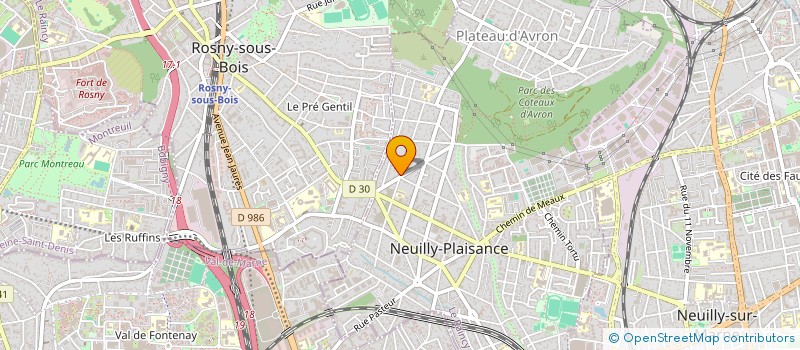 localisation de l'entreprise MADAME BRUNO VERBEKE  NEUILLY-PLAISANCE