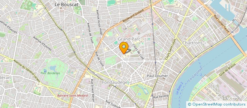 localisation de l'entreprise MADAME BRUSCHET BRUSCHET  BORDEAUX