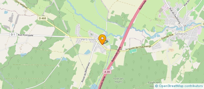 localisation de l'entreprise MADAME BRYDAN MARONNE  VERS-SOUS-SELLIERES