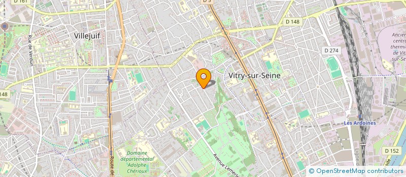 localisation de l'entreprise MADAME BRYDIE SMITH  VITRY-SUR-SEINE