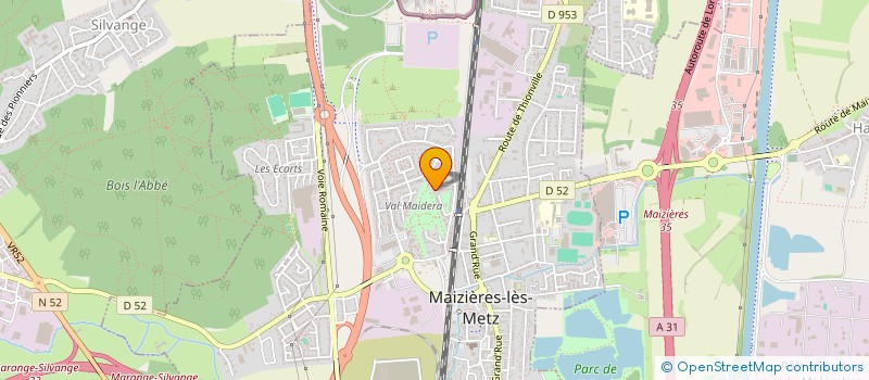 localisation de l'entreprise MADAME BTISAM ENAI  MAIZIERES-LES-METZ