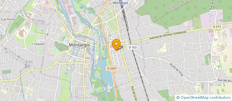 localisation de l'entreprise MADAME BTISAME WAGRI à MONTARGIS