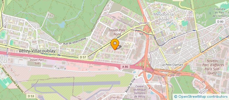 localisation de l'entreprise MADAME BTISEME BENLARHZAL  VELIZY-VILLACOUBLAY