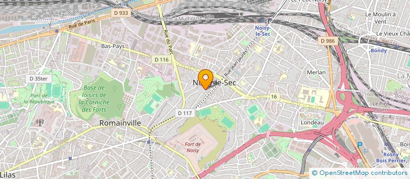 localisation de l'entreprise MADAME BTISSAM ALLAME à NOISY-LE-SEC