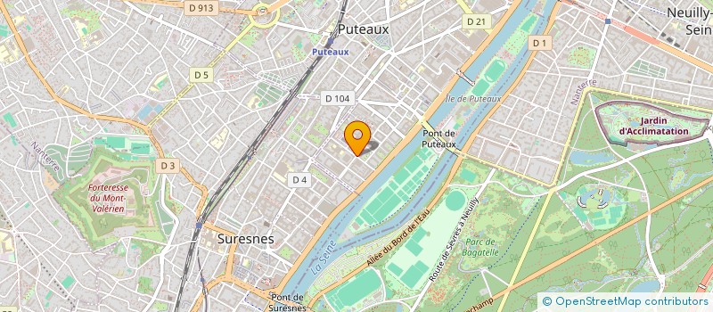 localisation de l'entreprise MADAME BTISSAM HAJOUJI IDRISSI  PUTEAUX