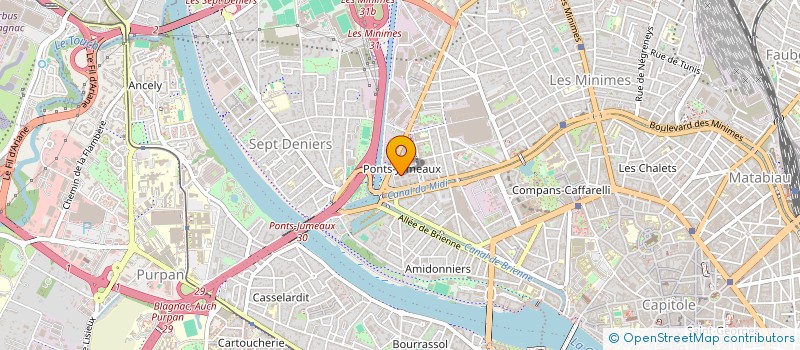 localisation de l'entreprise MADAME BTISSAME HAMDANE à TOULOUSE