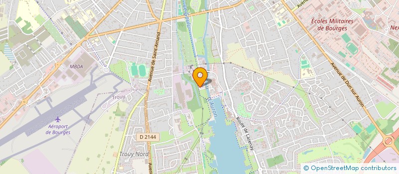 localisation de l'entreprise MADAME BTISSEME SBAI  BOURGES