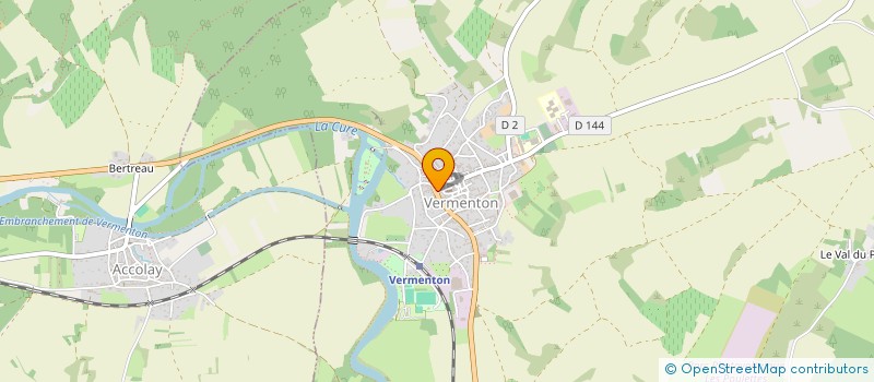 localisation de l'entreprise MADAME BUCQUOY OPPENEAU à VERMENTON