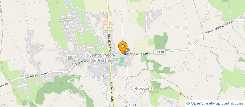 localisation de l'entreprise MADAME BUFRA KILICASLAN  SAINT-SIMEON-DE-BRESSIEUX