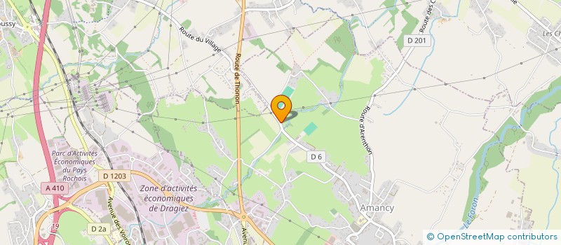 localisation de l'entreprise MADAME BULLE DUPONT  AMANCY