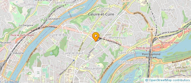 localisation de l'entreprise MADAME BURCU DUMLU  CALUIRE-ET-CUIRE