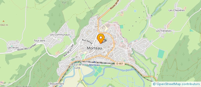 localisation de l'entreprise MADAME BURCU KARA  MORTEAU