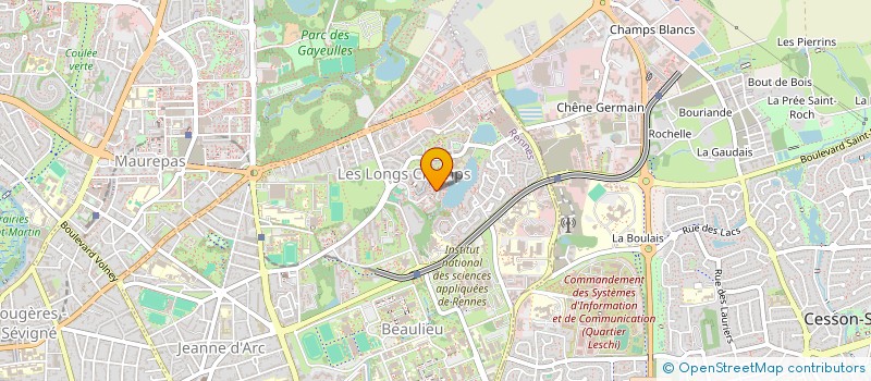 localisation de l'entreprise MADAME BURCU SANKUR  RENNES