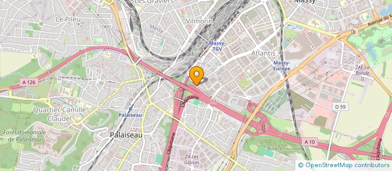 localisation de l'entreprise MADAME BURCU YASAR  PALAISEAU